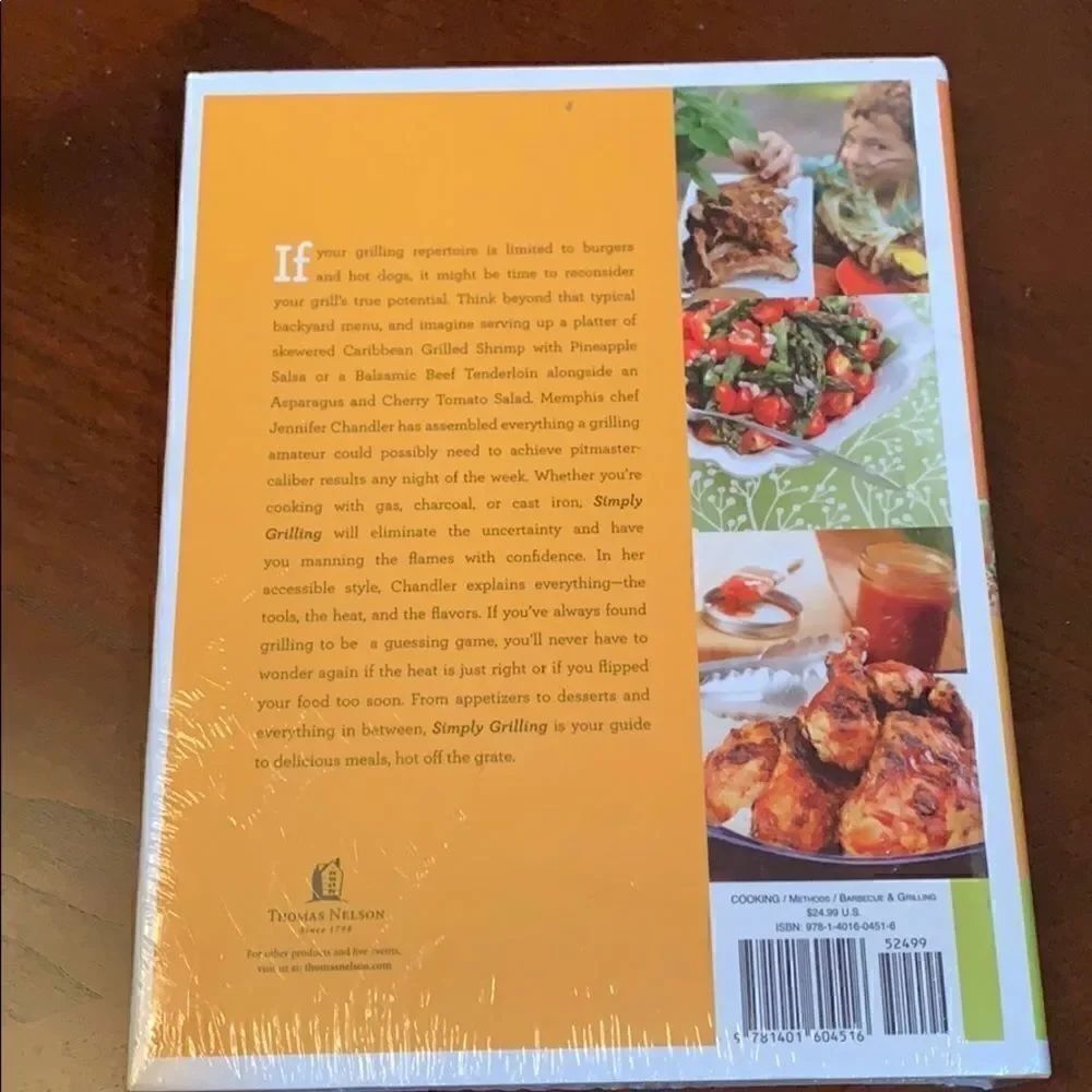 Simply Grilling Hardback Cook Book NWT - Picture 2 of 3